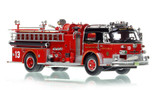 1:50 scale model of Chicago Fire Department 1972 American LaFrance - Engine Co. 13