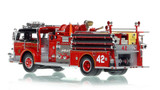 1:50 scale model of Chicago Fire Department 1972 American LaFrance - Engine Co. 42