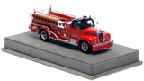 1:50 scale model of 1:50 scale model of Chicago Fire Department 1956 Mack® B95 Engine 21