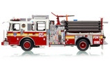 1:50 scale model of FDNY 2013 Seagrave Attacker HD High Pressure Engine 65 - Manhattan
