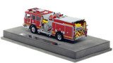 1:50 scale model of Los Angeles County Fire Department 2013 KME Predator Engine 16