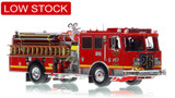 1:50 scale model of Los Angeles County Fire Department 2014 KME Predator Engine 26