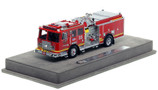 1:50 scale model of Los Angeles County Fire Department 2014 KME Predator Engine 33