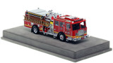 1:50 scale model of Los Angeles County Fire Department 2014 KME Predator Engine 76