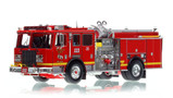 1:50 scale model of Los Angeles County Fire Department 2013 KME Predator Engine 111