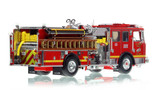 1:50 scale model of Los Angeles County Fire Department 2013 KME Predator Engine 111