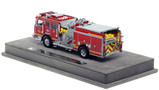 1:50 scale model of Los Angeles County Fire Department 2013 KME Predator Engine 111