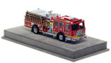 1:50 scale model of Los Angeles County Fire Department 2013 KME Predator Engine 111
