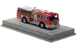 1:50 scale model of Los Angeles County Fire Department 2013 KME Predator Engine 115