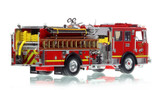 1:50 scale model of Los Angeles County Fire Department 2013 KME Predator Engine 119