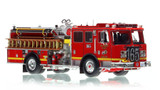 1:50 scale model of Los Angeles County Fire Department 2013 KME Predator Engine 165