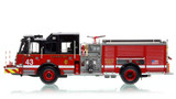 1:50 scale model of Chicago Fire Department 2020 E-One Cyclone II Engine 43