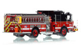 1:50 scale model of Chicago Fire Department 2020 E-One Cyclone II Engine 72