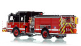 1:50 scale model of Chicago Fire Department 2020 E-One Cyclone II Engine 81