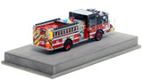 1:50 scale model of Chicago Fire Department 2020 E-One Cyclone II Engine 102