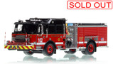 1:50 scale model of Chicago Fire Department 2020 E-One Cyclone II Engine 102