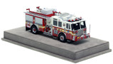 1:50 scale model of Fire Department City of New York 2016 KME Engine 62 - Bronx