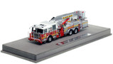 1:50 scale model of Philadelphia Fire Department 2021 Seagrave 75' Tower Ladder 22