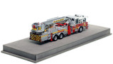 1:50 scale model of Philadelphia Fire Department 2021 Seagrave 75' Tower Ladder 28