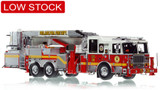 1:50 scale model of Philadelphia Fire Department 2021 Seagrave 75' Tower Ladder 28