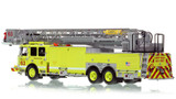 1:50 scale model of Chicago O'Hare 2021 E-One Cyclone II Tower Ladder 63