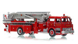 1:50 scale model of FDNY 1969 Mack® C/Eaton 75' Tower Ladder 14 - Manhattan