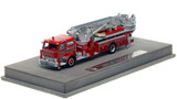 1:50 scale model of FDNY 1969 Mack® C/Eaton 75' Tower Ladder 14 - Manhattan