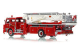 1:50 scale model of FDNY 1969 Mack® C/Eaton 75' Tower Ladder 119 - Brooklyn