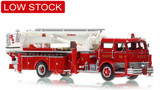 1:50 scale model of FDNY 1969 Mack® C/Eaton 75' Tower Ladder 119 - Brooklyn