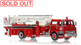 1:50 scale model of FDNY 1966 Mack® C/Eaton 75' Tower Ladder - Fire Academy