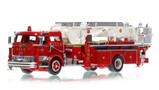 1:50 scale model of FDNY 1966 Mack® C/Eaton 75' Tower Ladder 171 - Queens