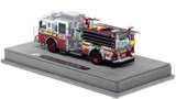 1:50 scale model of Fire Department City of New York 2009 Seagrave Engine 332 - Brooklyn