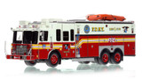 1:50 scale model of FDNY 1996 HME/Saulsbury Rescue 1 - Manhattan
