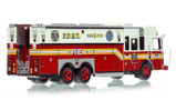1:50 scale model of FDNY 1996 HME/Saulsbury Rescue 5 - Staten Island