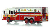 1:50 scale model of FDNY 1996 HME/Saulsbury Rescue 5 - Staten Island