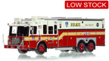 1:50 scale model of FDNY 1996 HME/Saulsbury HazMat - Citywide