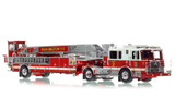 1:50 scale model of D.C. Fire & EMS 2020 Seagrave Capitol 100' TDA - Truck 2 - West End
