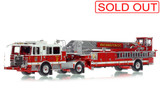 1:50 scale model of D.C. Fire & EMS 2020 Seagrave Capitol 100' TDA - Truck 2 - West End