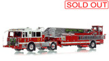 1:50 scale model of D.C. Fire & EMS 2020 Seagrave Capitol 100' TDA - Truck 17 - The Heights