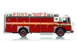 1:50 scale model of FDNY 2005 Mack MR/Ferrara Collapse Rescue 2 - Brooklyn