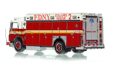 1:50 scale model of FDNY 2005 Mack MR/Ferrara Collapse Rescue 2 - Brooklyn