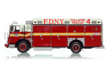 1:50 scale model of FDNY 2005 Mack MR/Ferrara Collapse Rescue 4 - Queens