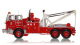 1:50 scale model of City of Los Angeles Fire Department 1967 Crown Firecoach/Holmes 850 Heavy Utility 3