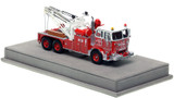 1:50 scale model of City of Los Angeles Fire Department 1967 Crown Firecoach/Holmes 850 Heavy Utility 27