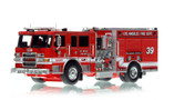 1:50 scale model of City of Los Angeles Fire Department 2017 Pierce Arrow XT Engine 39 - Van Nuys