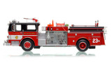 1:50 scale model of Chicago Fire Department 1973 Ward LaFrance Ambassador P80 - Engine Co. 23 - Southwest Side