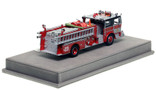 1:50 scale model of Chicago Fire Department 1973 Ward LaFrance Ambassador P80 - Engine Co. 23 - Southwest Side