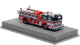 1:50 scale model of Chicago Fire Department 1973 Ward LaFrance Ambassador P80 - Engine Co. 23 - Southwest Side
