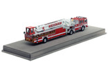 1:50 scale model of City of Los Angeles Fire Department 2019 Pierce Arrow XT Truck 5 - Westchester/LAX Area