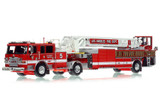 1:50 scale model of City of Los Angeles Fire Department 2019 Pierce Arrow XT Truck 5 - Westchester/LAX Area